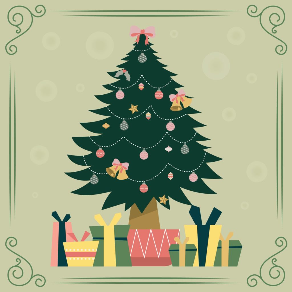 Christmas Tree Light Switch On at St James Close