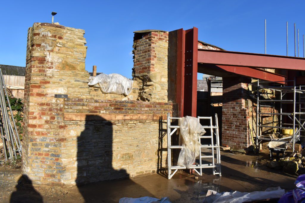 Tanner’s Hall Ruins Incorporated Into New Flats