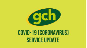 COVID-19 Service update banner