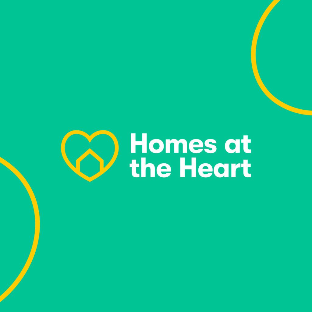 Homes at the heart campaign logo