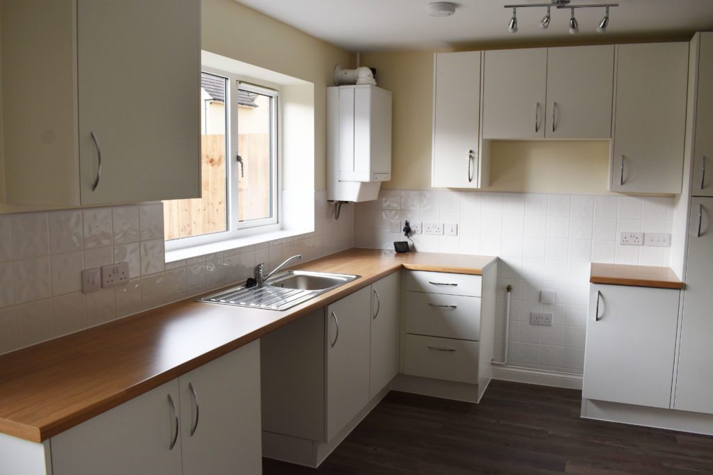 Kitchen in new property