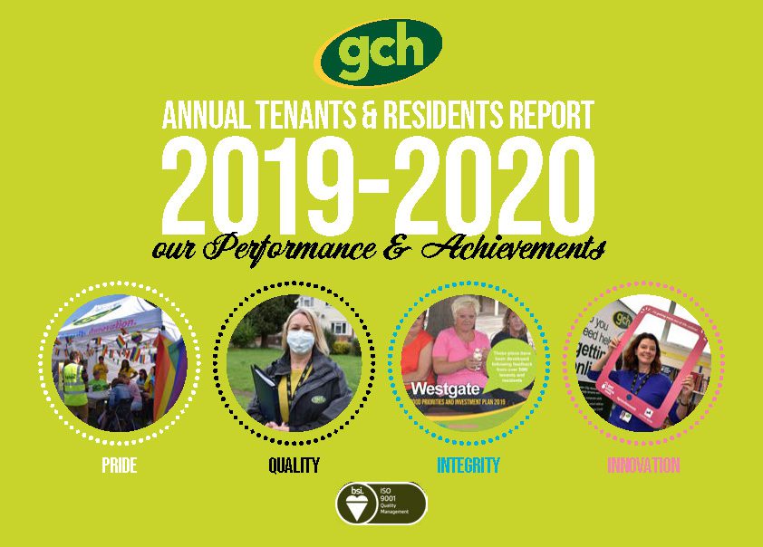 The front cover of the Annual Report 2019-2020