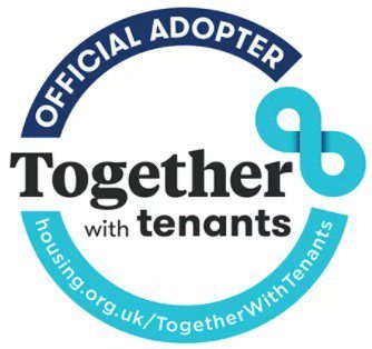 Official Adopter of Together with Tenants logo