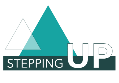 stepping up logo