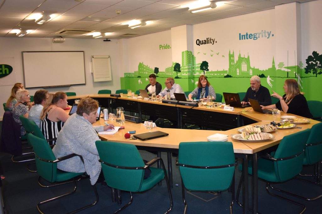 Tenant Panel meeting at GCH