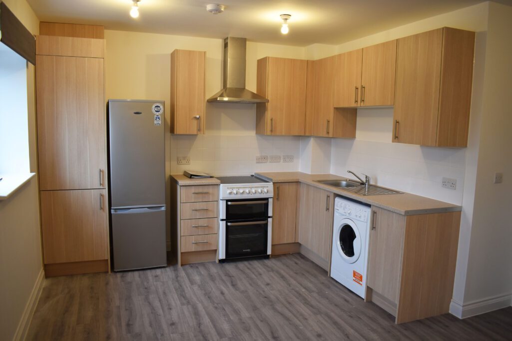 A view of new kitchen at Olympus Park, Quedgeley