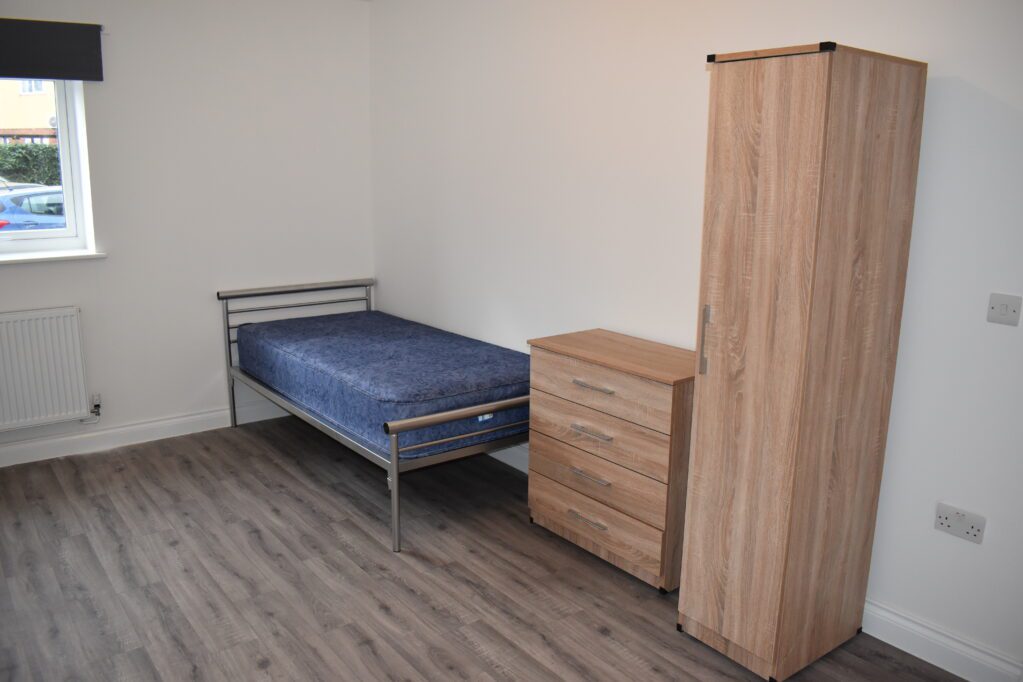 A view of new bedroom at Olympus Park, Quedgeley
