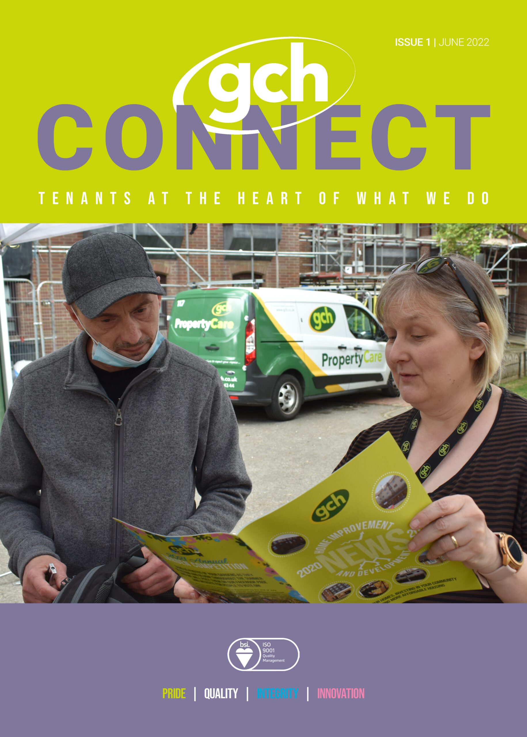 Front Cover of GCH Connect Issue 1