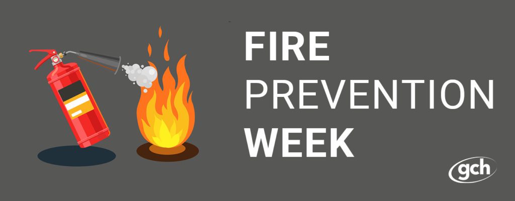 national fire prevention week banner