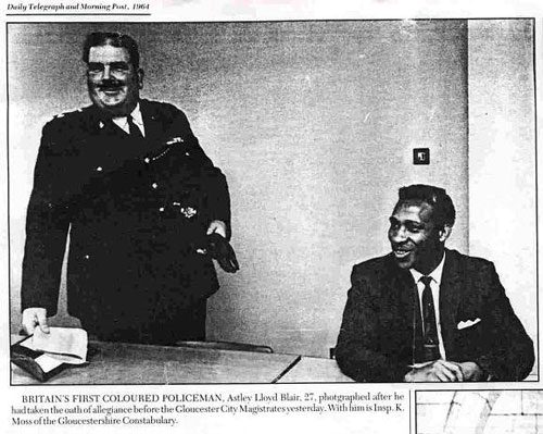 Gloucester's first black policeman