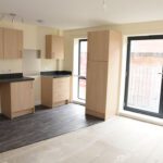 Kitchen/living room in Northgate Mansions flat