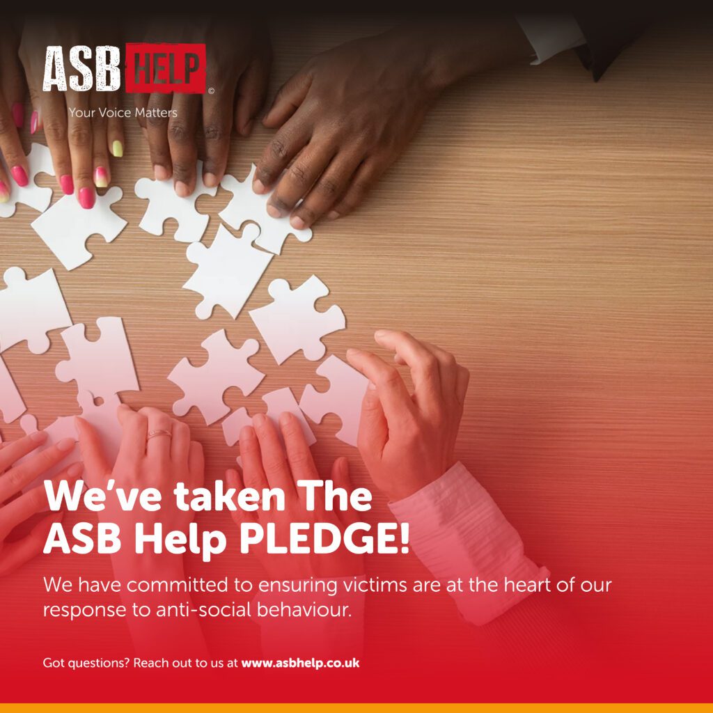 we've taken the asb help pledge