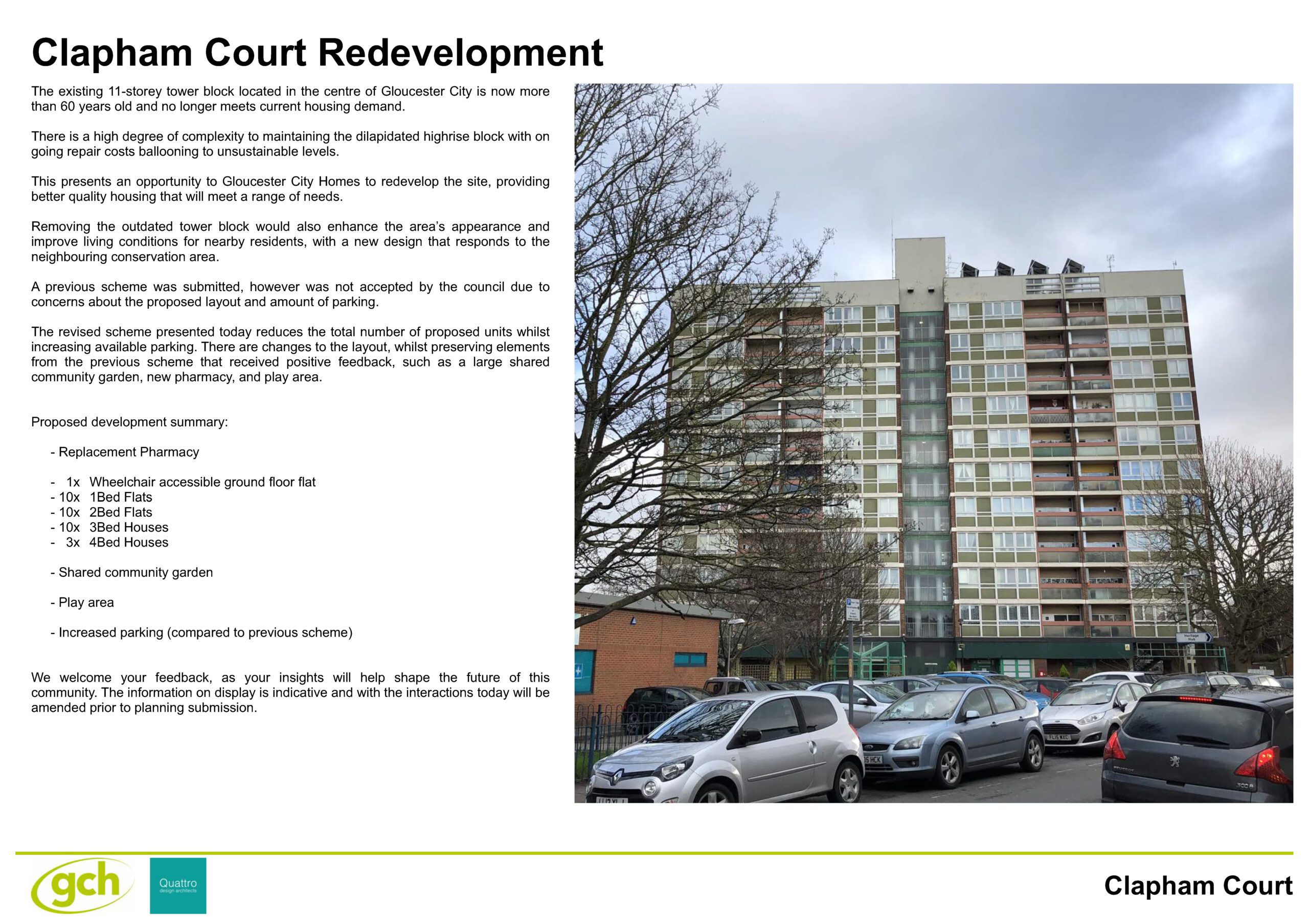 Clapham Court consultation