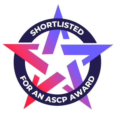 Shortlisted for ASCP Award badge
