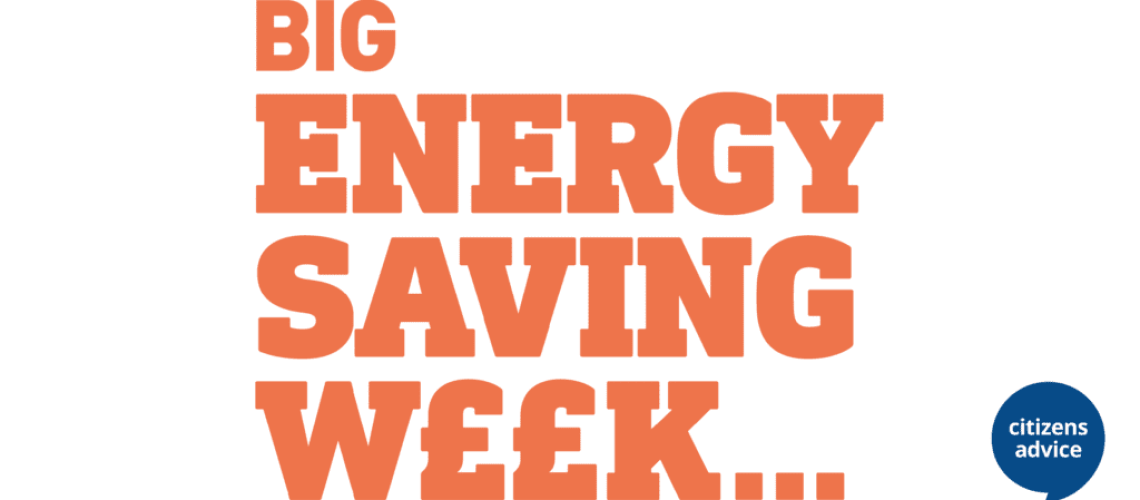 Big energy saving week logo with Citizens Advice Logo